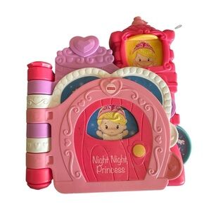 Fisher-Price Night Night Princess Book - Pink and Red